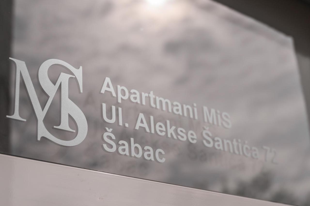 Apartmani Mis Шабац Экстерьер фото